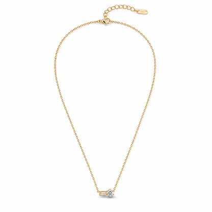 Celeste Duo Crystal Necklace