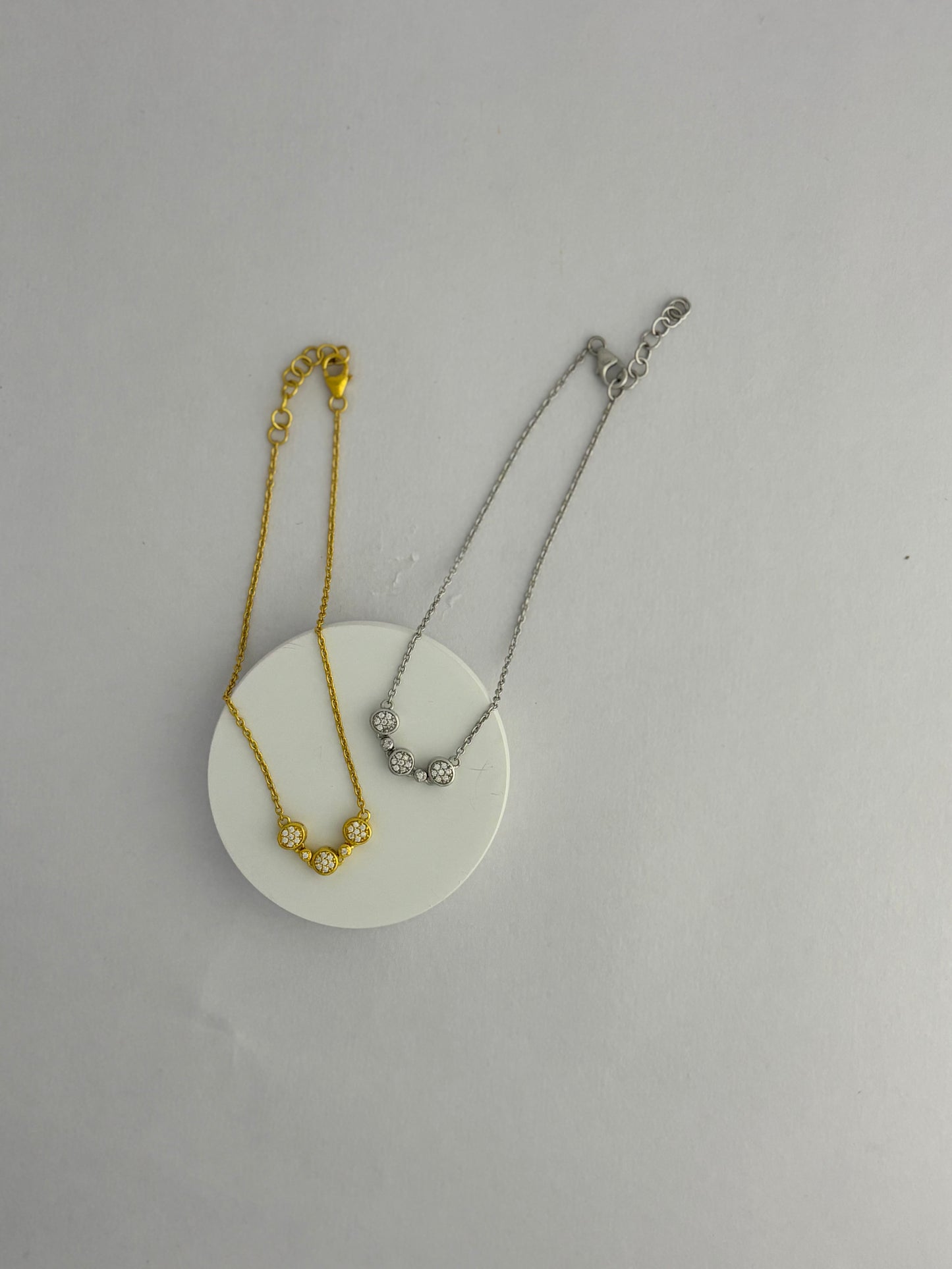 Eternal Spark – Silver Moissanite Bracelet