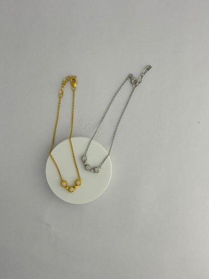 Eternal Spark – Silver Moissanite Bracelet