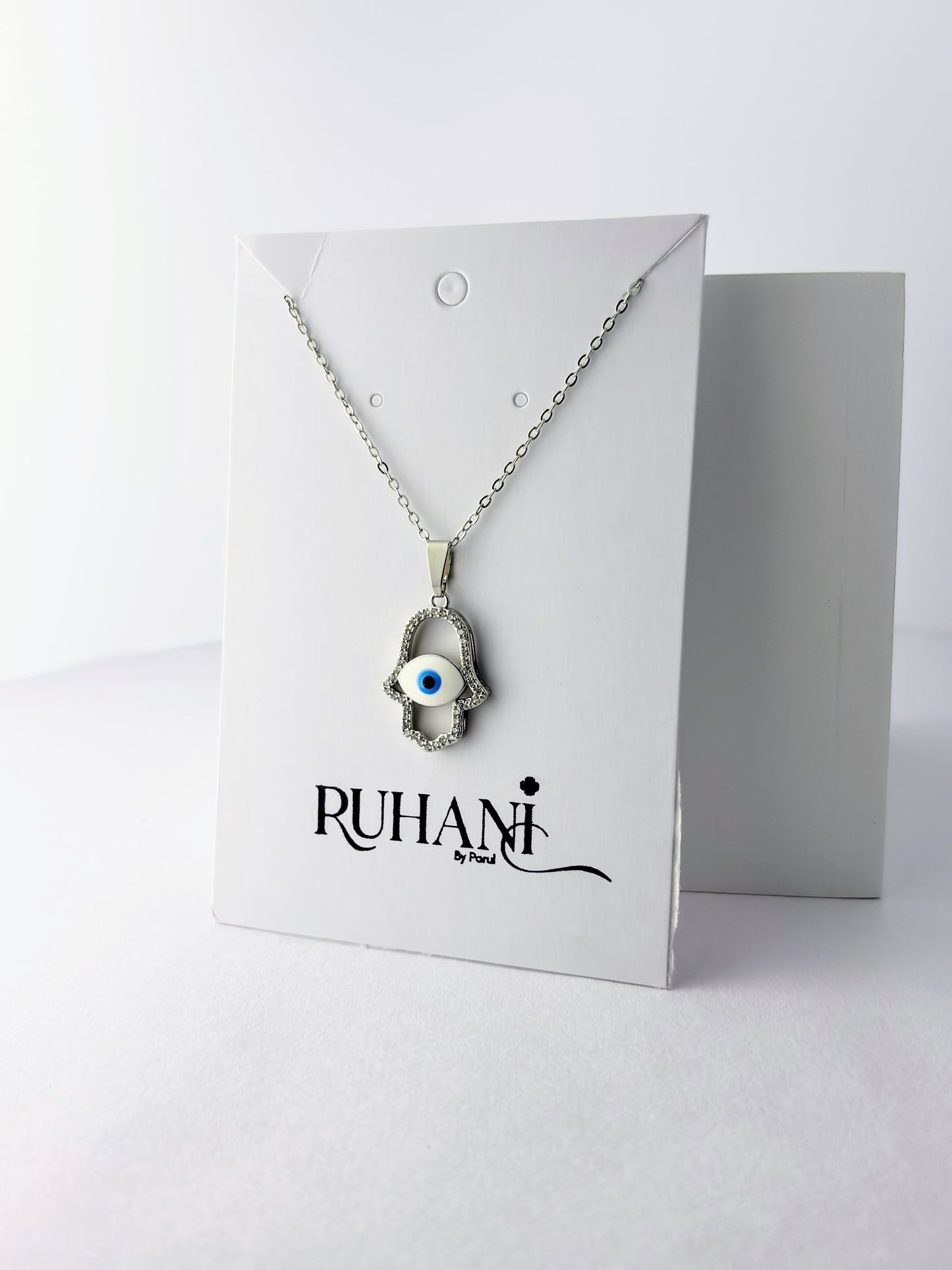 Hamsa Guardian – Evil Eye Necklace