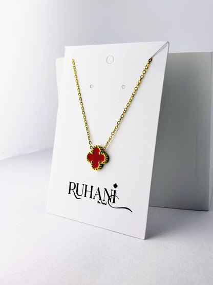 Red Blossom Necklace