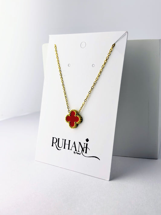 Red Blossom Necklace