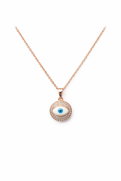 Blush Guardian – Evil Eye Necklace