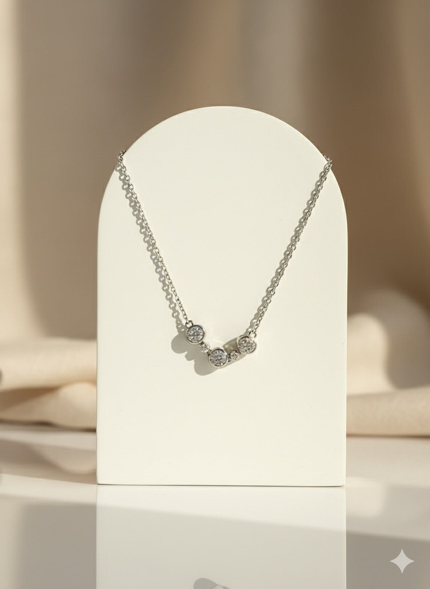 Eternal Spark – Silver Moissanite Bracelet