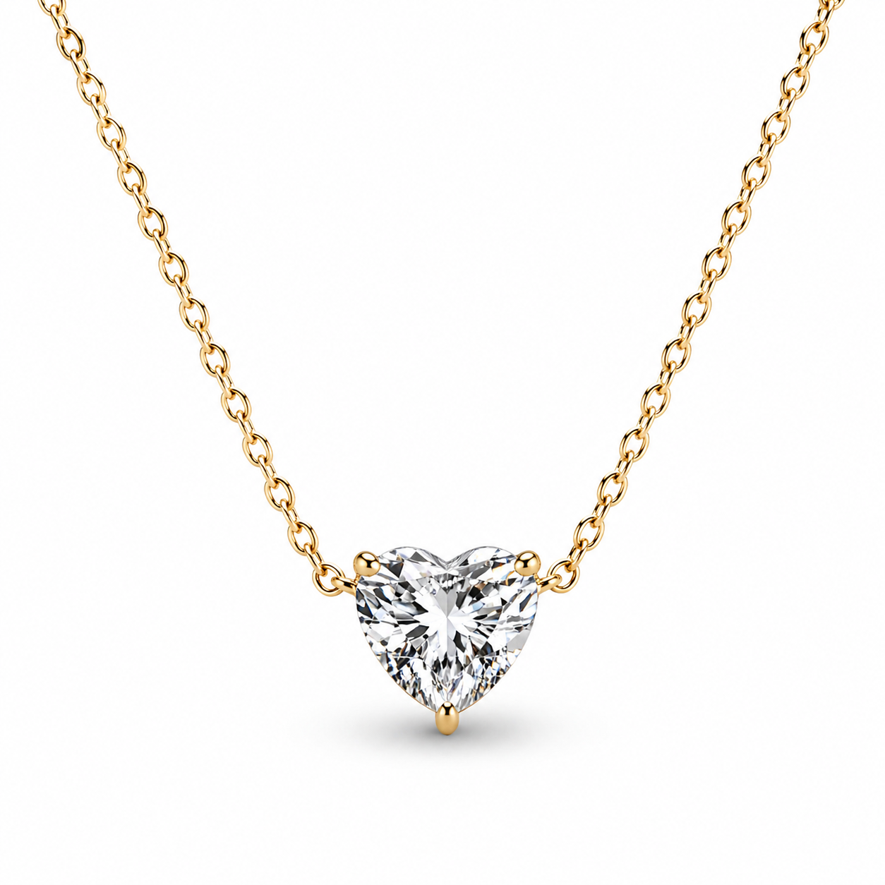 Eternal Heart Crystal Necklace