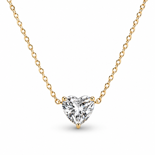 Eternal Heart Crystal Necklace