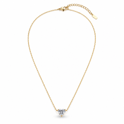 Eternal Heart Crystal Necklace