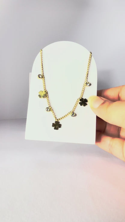 Golden Clover Glow Bracelets