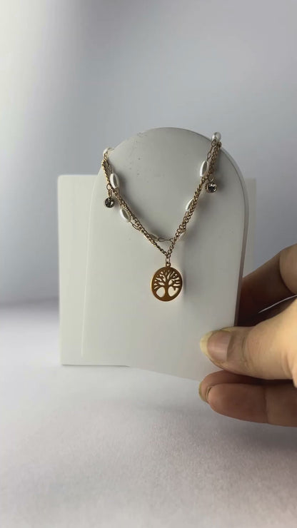 Tree of life Pearl Bracelets