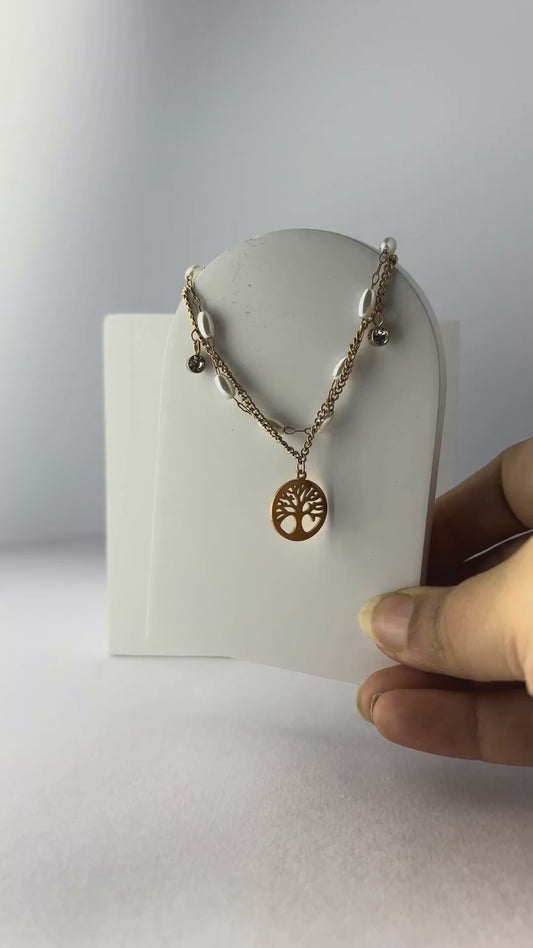 Tree of life Pearl Bracelets